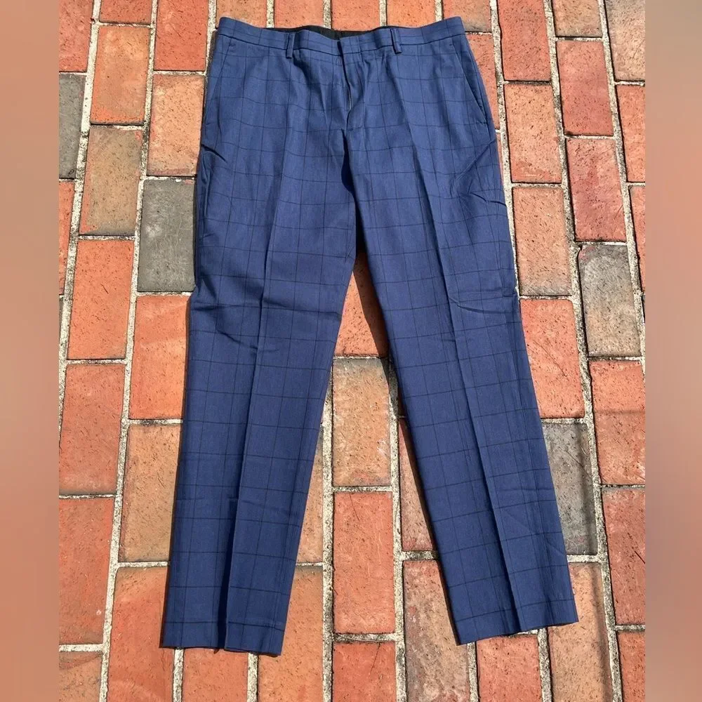 J Crew Ludlow Slim-fit Pant in Heather Windowpane Stretch Cotton Twill NWT